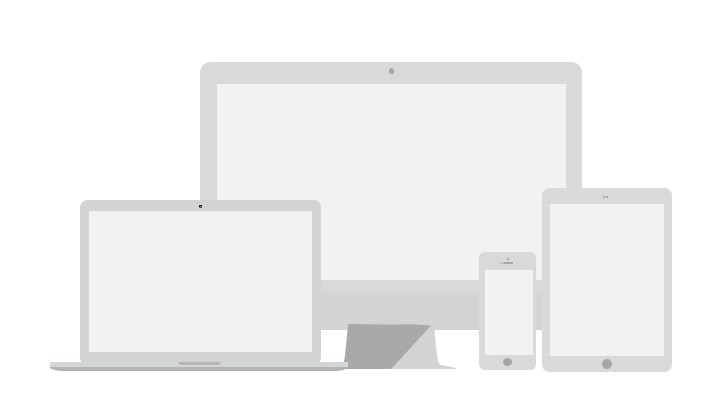 移动设备屏幕效果Device Screen PPT模板资源